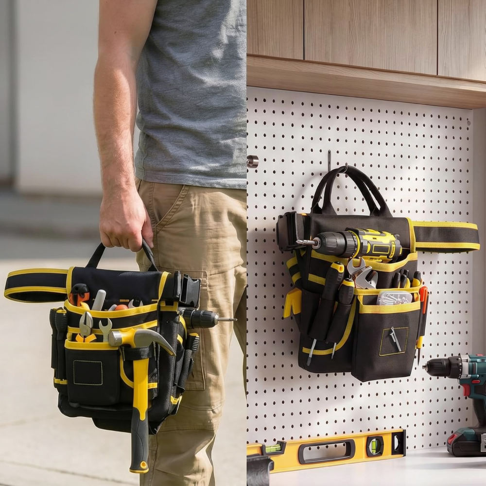 Heavy Duty Tool Belt Pouch Mul - огляд і ціна Heavy Equipment Electrician