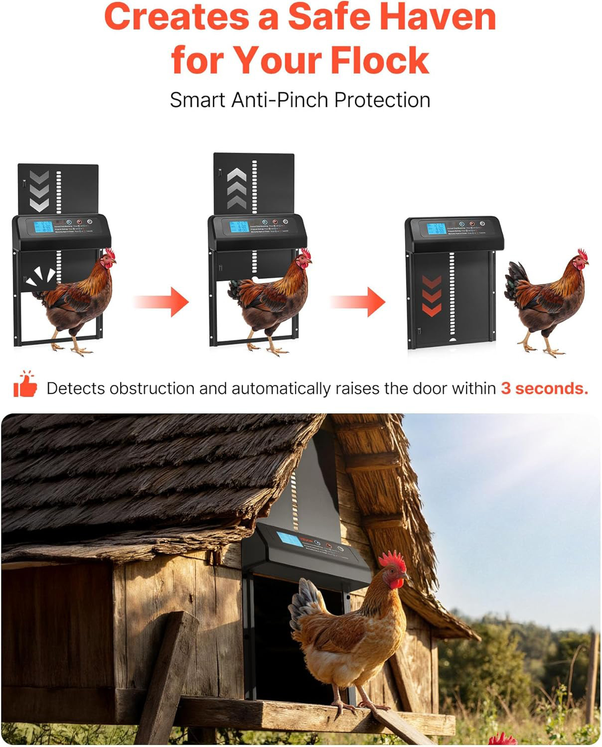 Automatic Chicken Coop Door Op - огляд і ціна Heavy Equipment Bucket