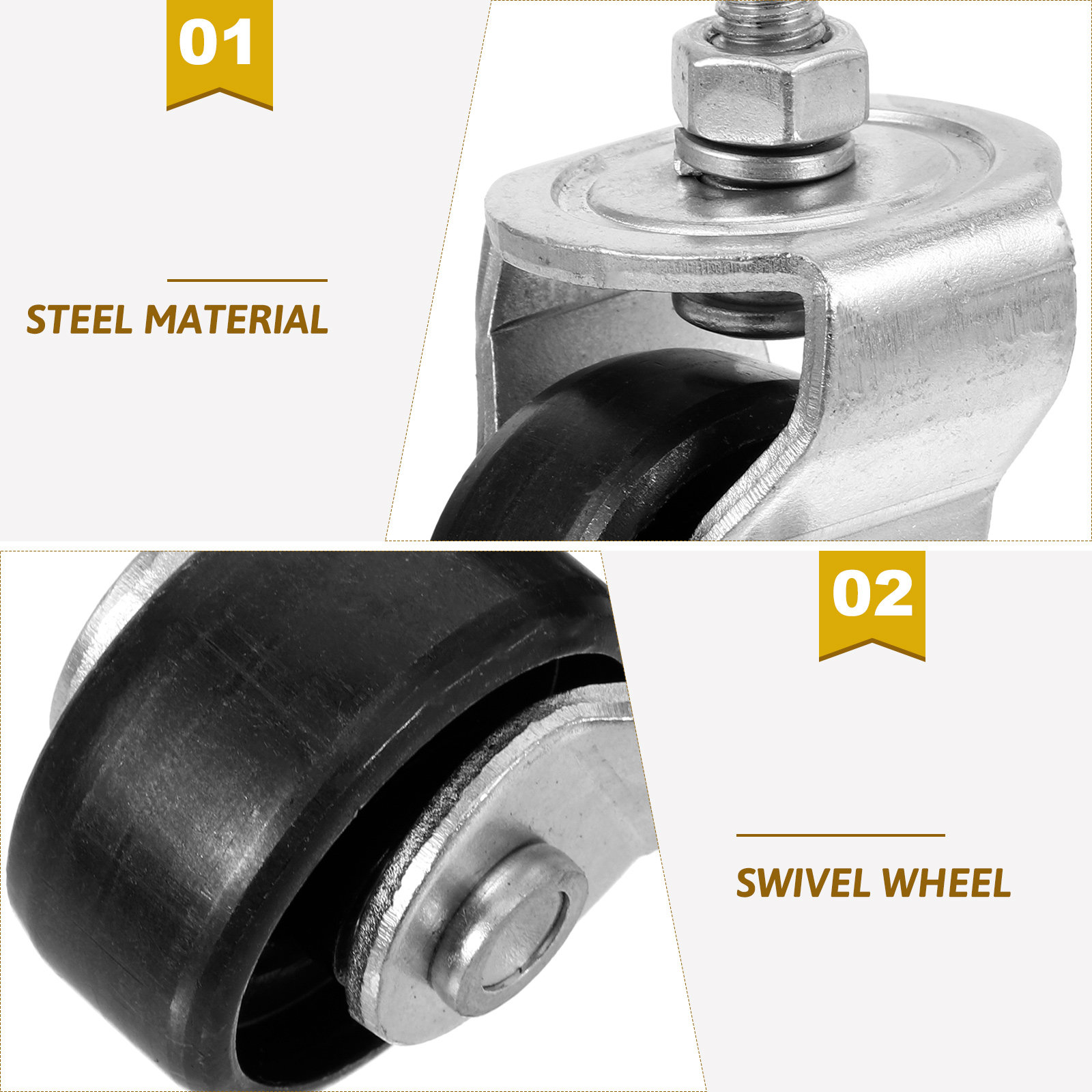 Replacement Caster Wheels for  - огляд і ціна Heavy Equipment Bucket
